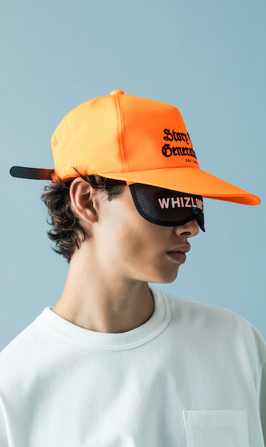 WHIZ LIMITED ブロックジャケット XL 埋め込め ORANGE