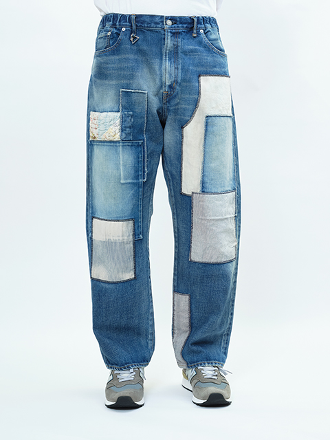 whiz limited デニムパンツ　ラインパッチ付き 3065001098279472_01_7928.jpeg