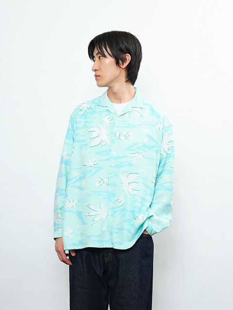 BLADELEAF L/S SHIRT：SHIRT：WHIZLIMITED