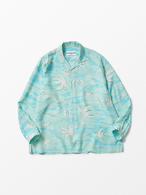 BLADELEAF L/S SHIRT：SHIRT：WHIZLIMITED