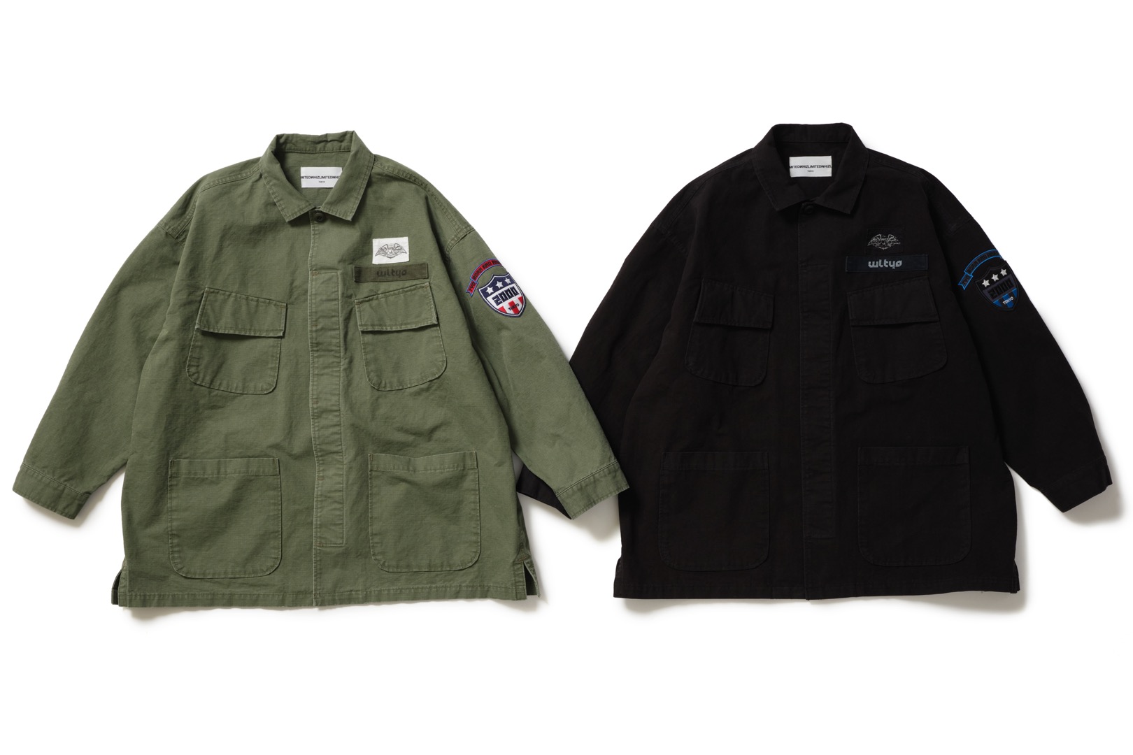 名作 WHIZ LIMITED ウィズ 05AW MA-1 デニムジャケット