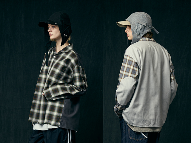 ▼希少✨ウィズリミテッド ブラックデニムジャケット MA1 イナズマ ドッキング Mark Gonzales ワット イット イズント （What it isNt）ART BY